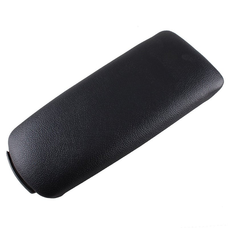 dkvaess Car Leather Armrest Center Console Armrest Cover Lid Compitable with Audi A4 B6 B7 2002-2007 Black - Image 4